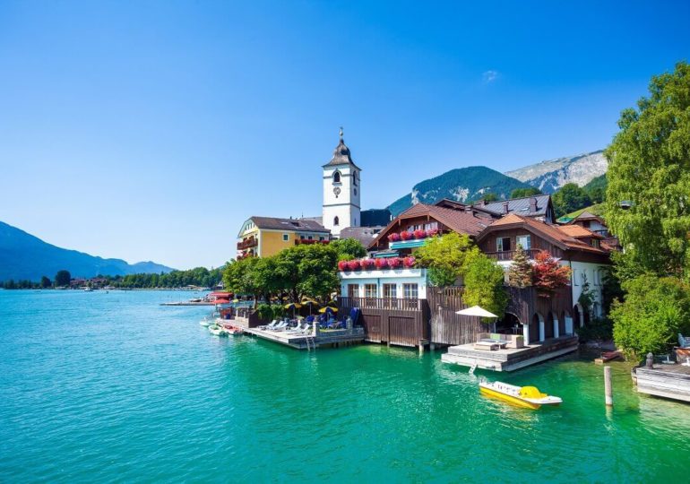 Tauchen im österreichischen Wolfgangsee
