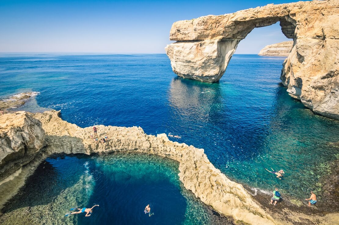 Das Azure Window in Gozo