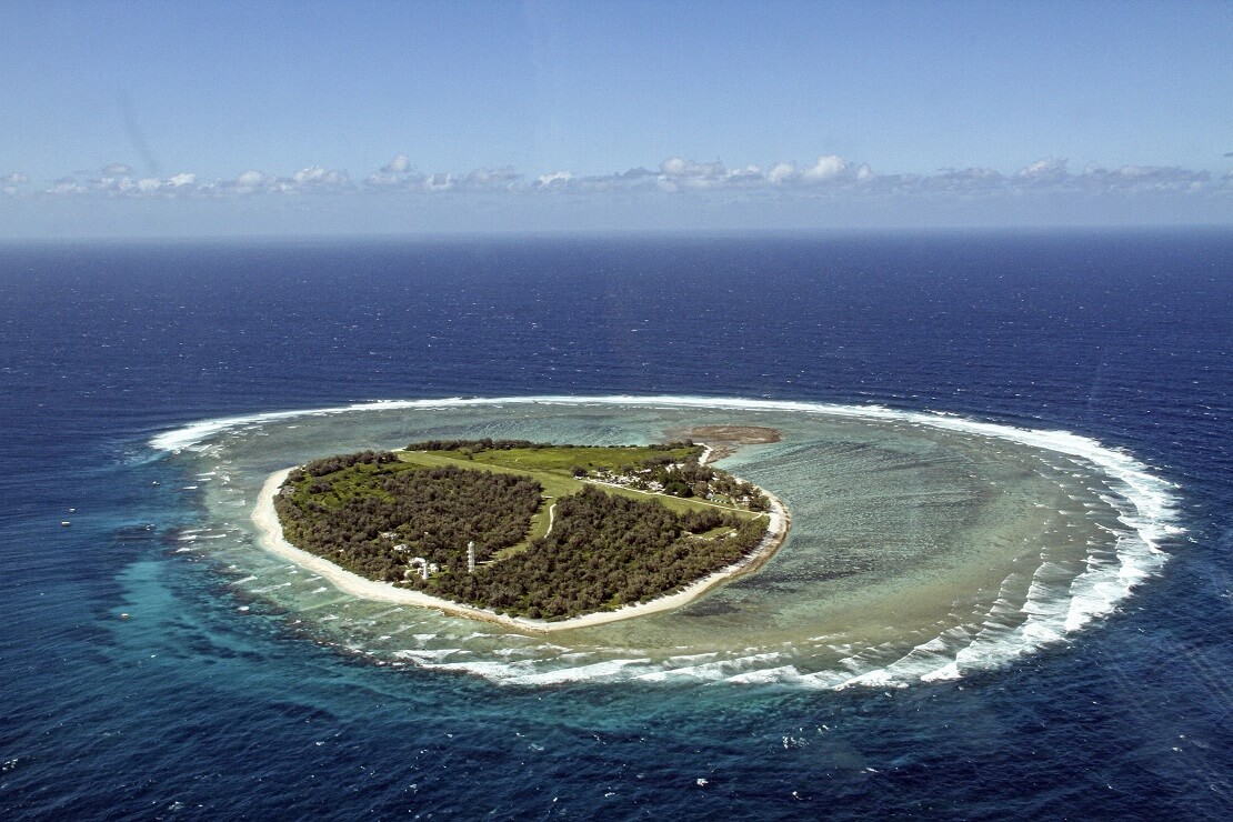 Lady Elliot Island von oben