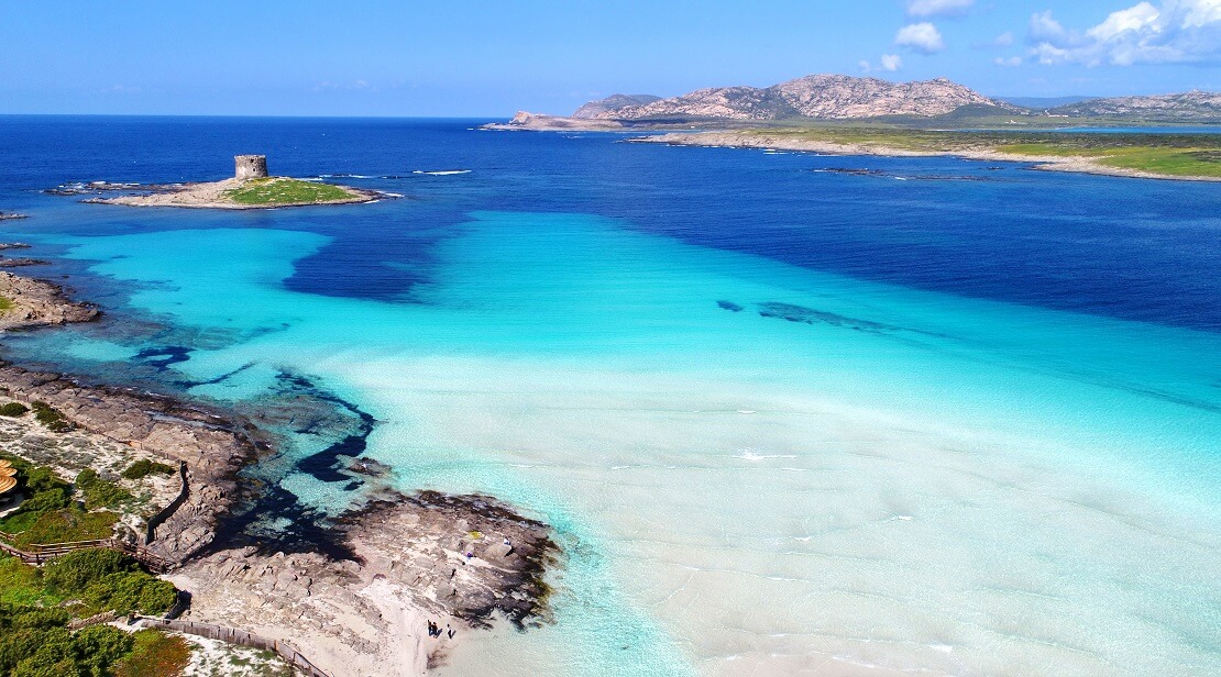 Der Strand von La Maddalena