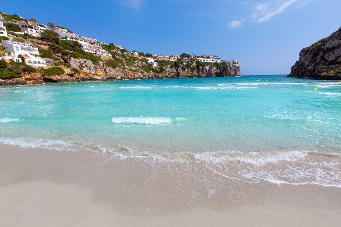 Der Strand von Menorca