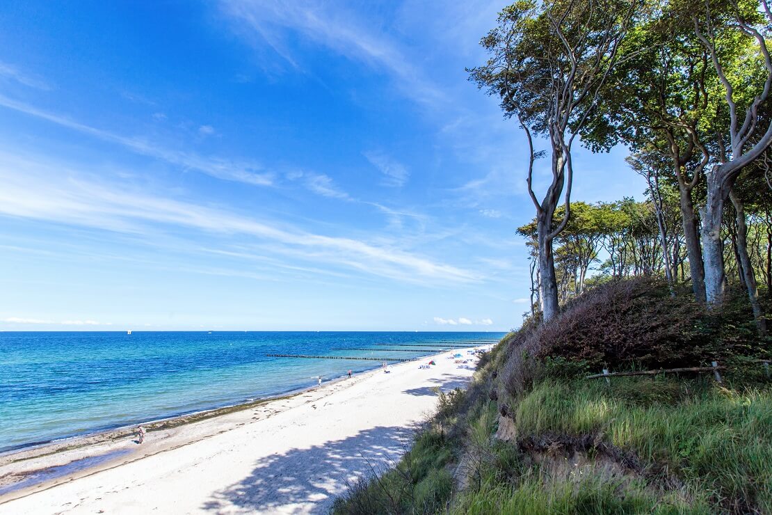 Der Sandstrand von Nienhagen