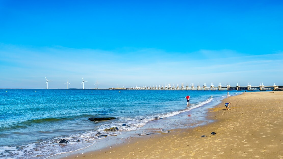 Der Strand der Oosterschelde