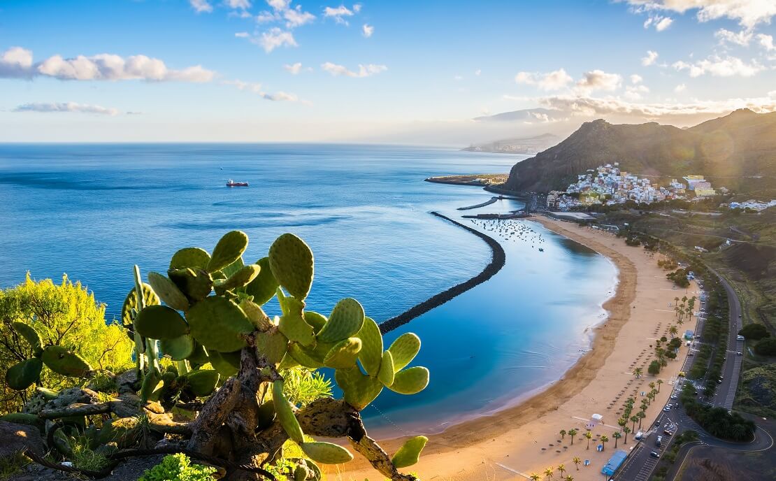 Der Strand von Teneriffa