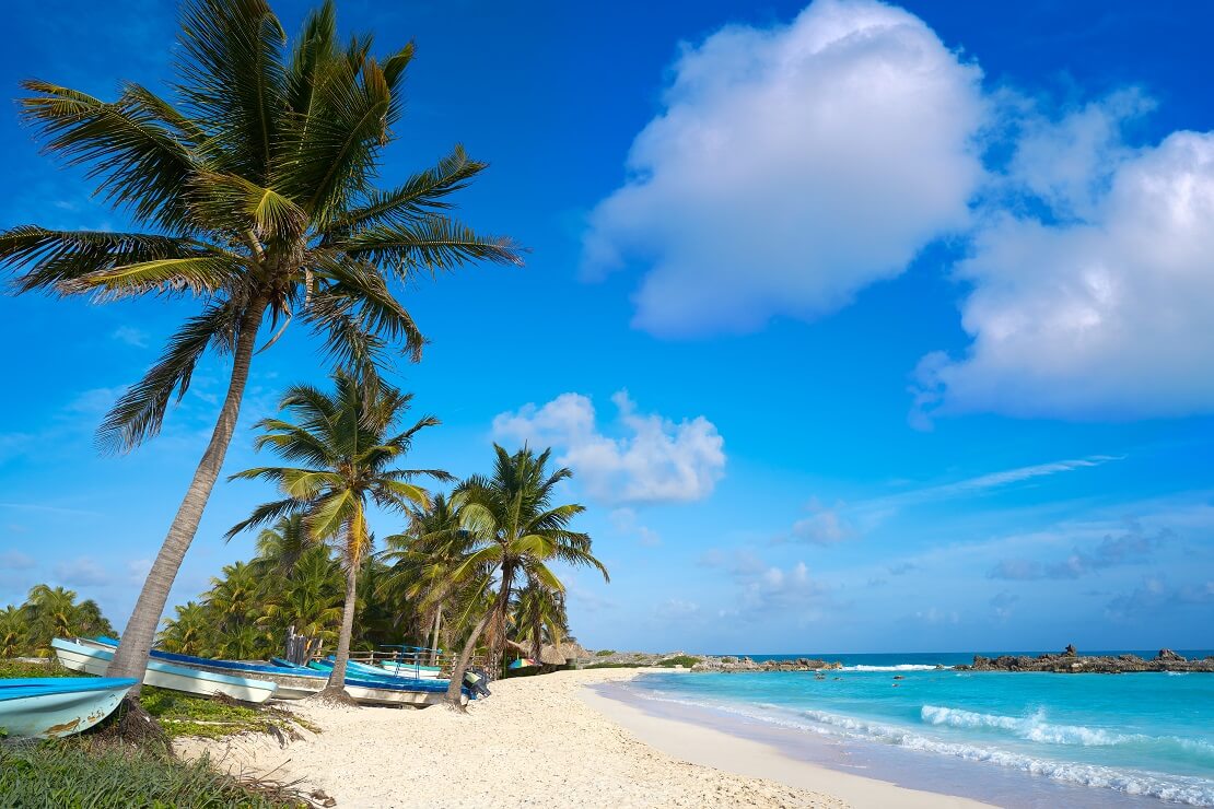 Der Strand von Cozumel