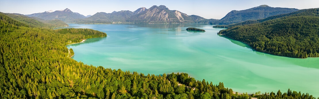 Der smaragdgrüne Walchensee