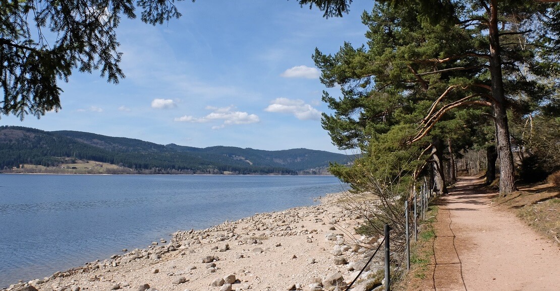 Der Neuenburgersee vom Ufer aus