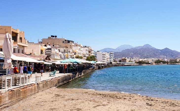 Promenade von Ierapetra auf Kreta