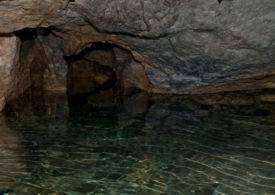 Eine Unterwasserhöhle